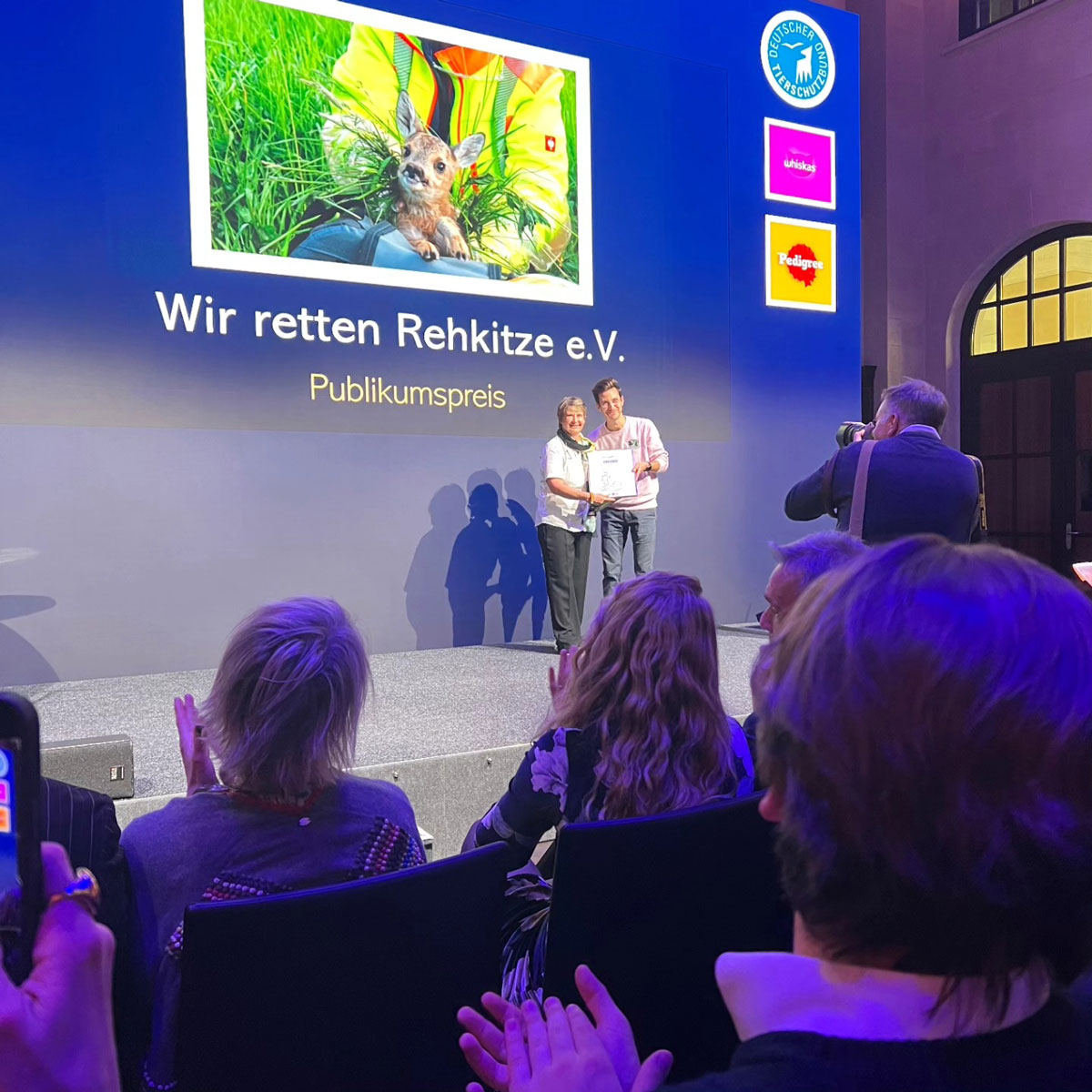 Wir retten Rehkitze e.V. - Publikumspreis