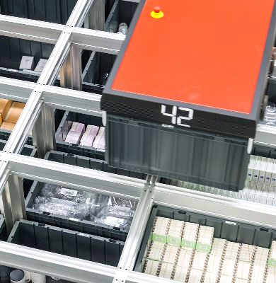 A red box with a number 42 on it.