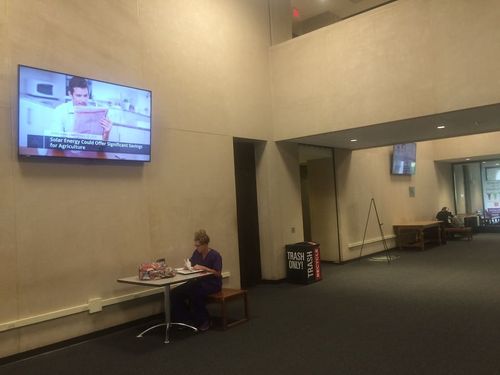 digital signage at Ohio State University