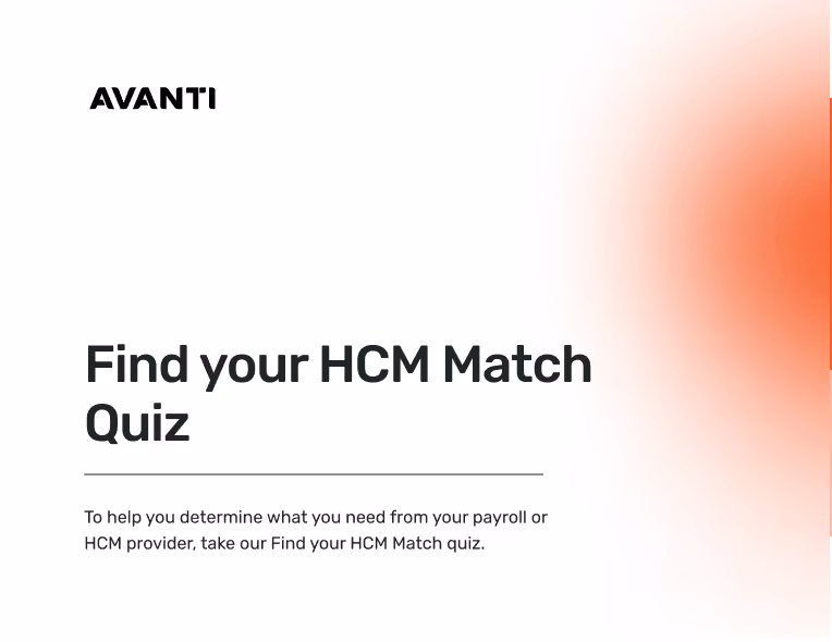 Find your HCM Match Quiz