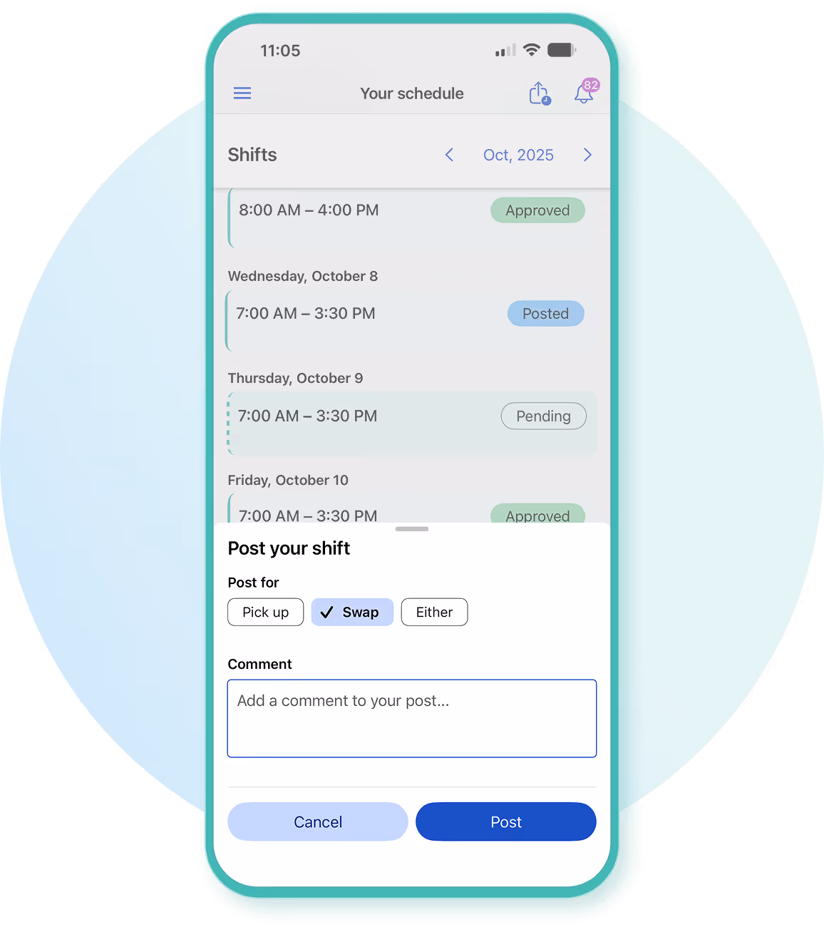 Workforce Forecasting & Scheduling Software - Mobile