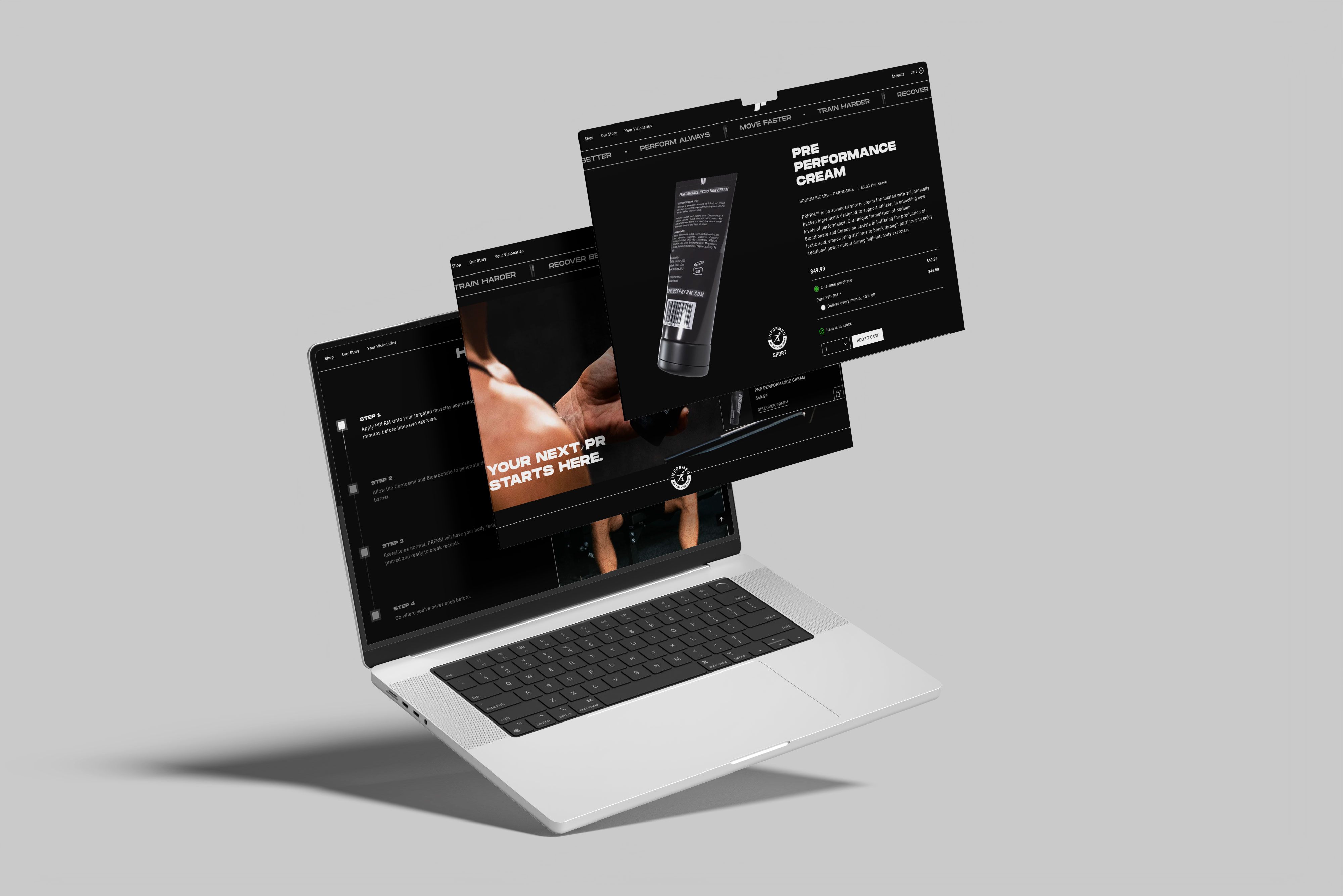 PRFRM: Building a Premium Sports Performance Brand Online