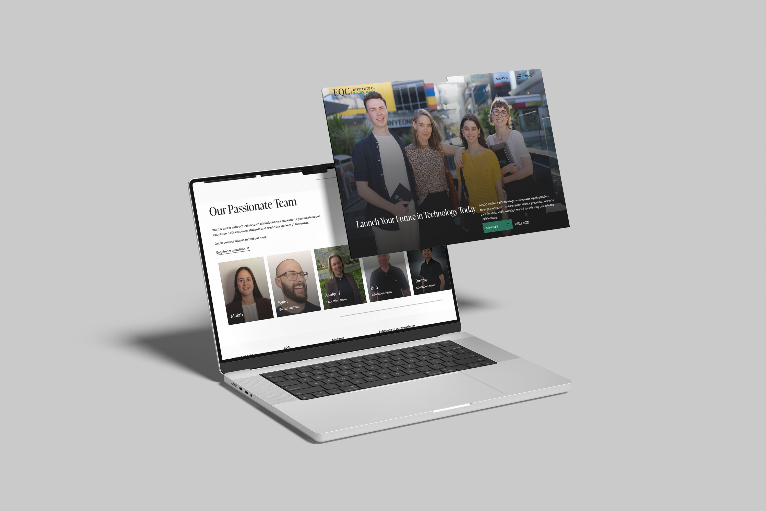 EQC: Building a Smarter, Conversion-Driven Website