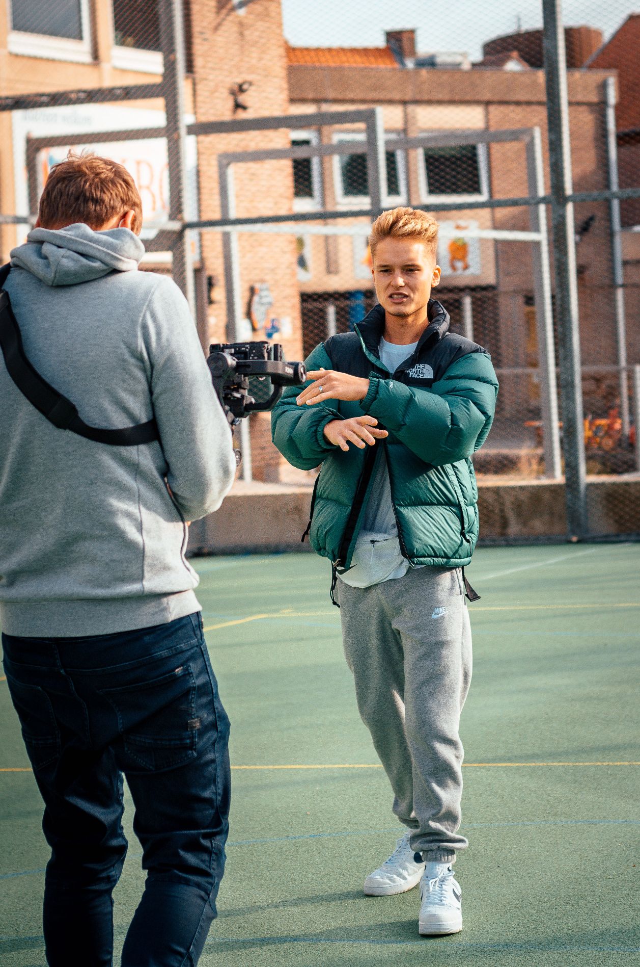 Videoclip shoot