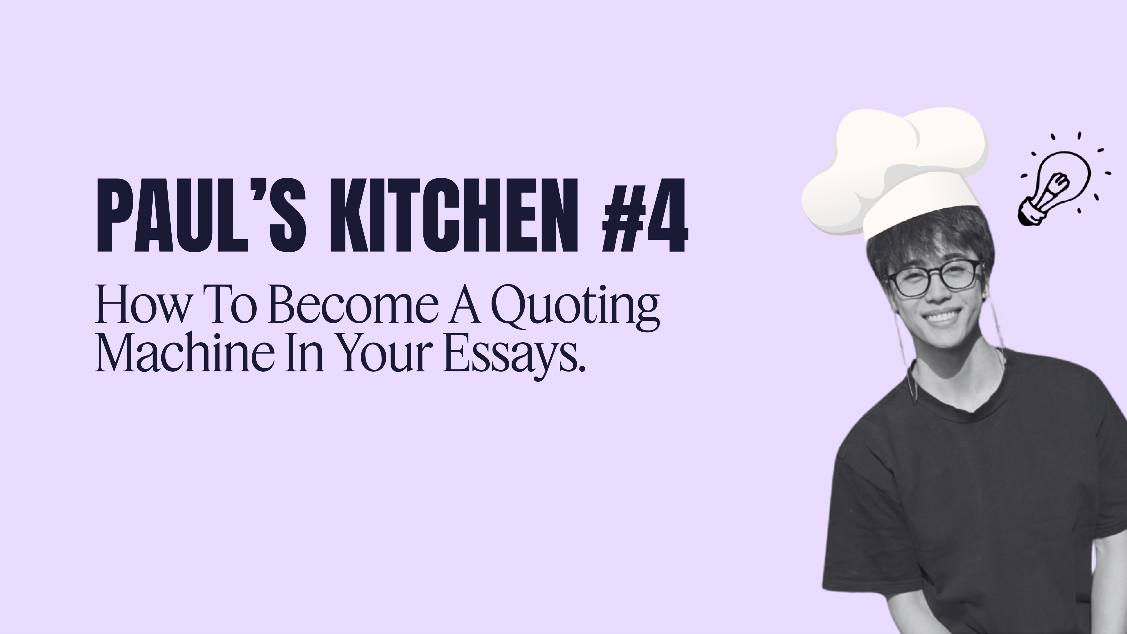 He said, she said, they said… how to become a quoting machine in your essays.