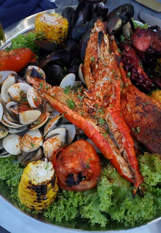 Mixed Seafood Platter an example dish of First Grill Grilled Food Singapore