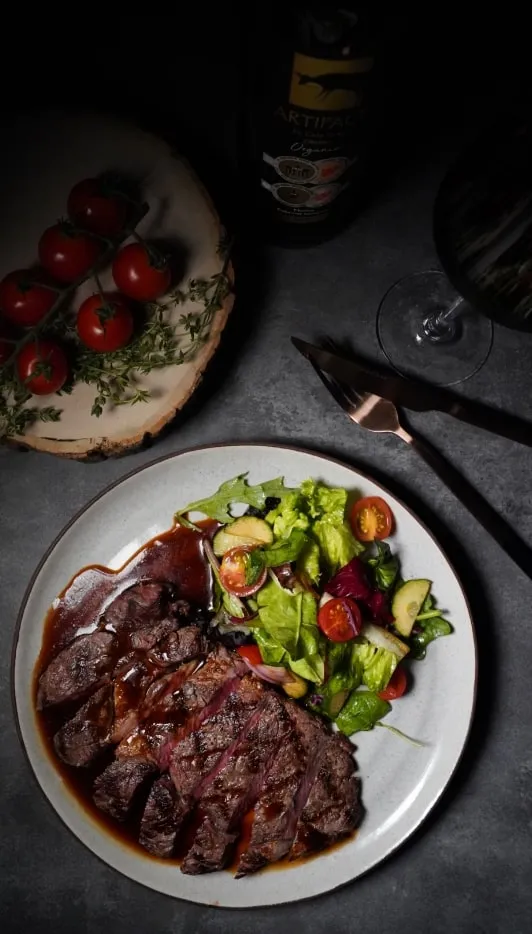 Grilled Beef Steak example dish from First Grill Grilled Food Singapore