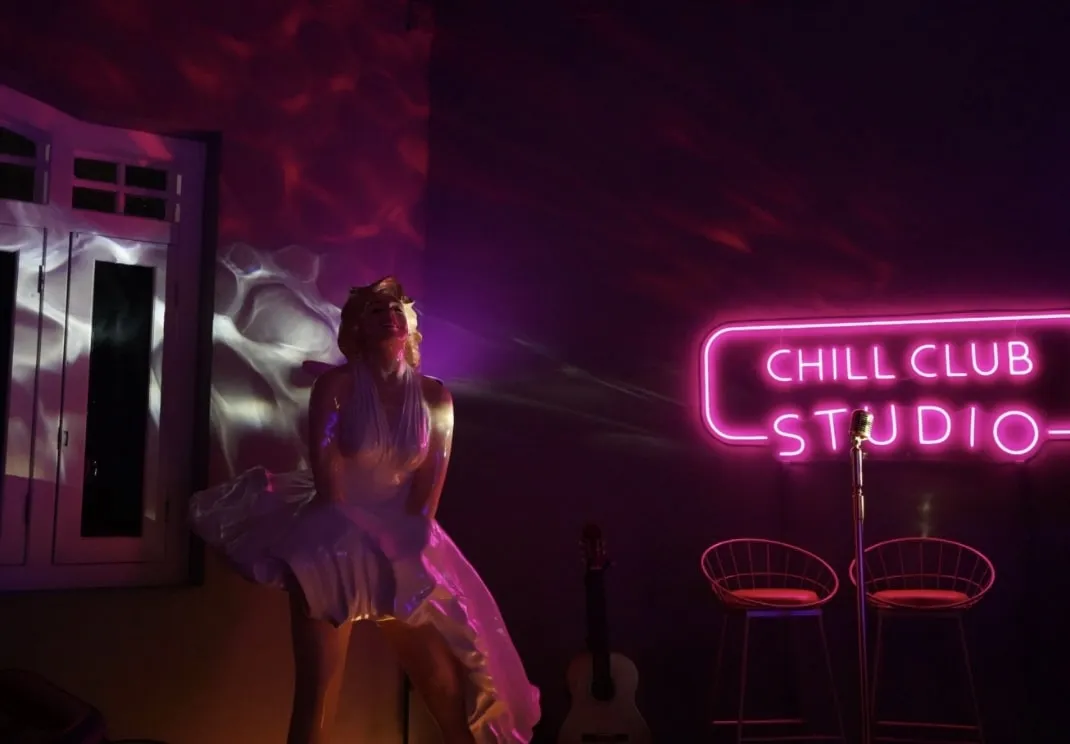 First Grill Singapore Chill Club Studio Bar Area