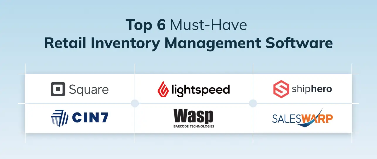 Top 6 Must-Have Retail Inventory Management Software