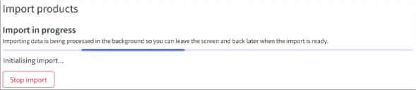 Stop Import if Needed