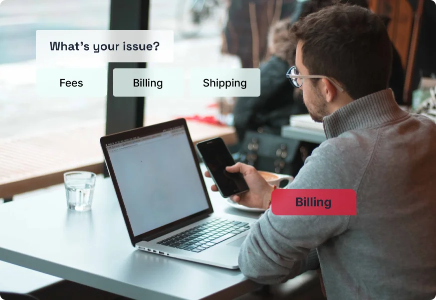 Man on laptop