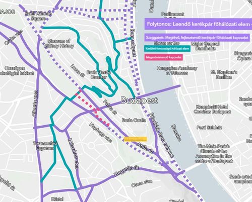 Merre tekernél fel a Várba?