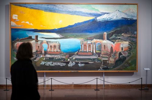 Így szállították el a Magyar Nemzeti Galériából Csontváry leghíresebb festményeit!