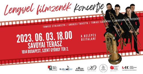 Lengyel filmzenével indul a nyár a Savoyai teraszon