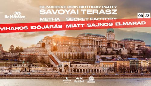 Tavasszal tartják meg a Be Massive bulit