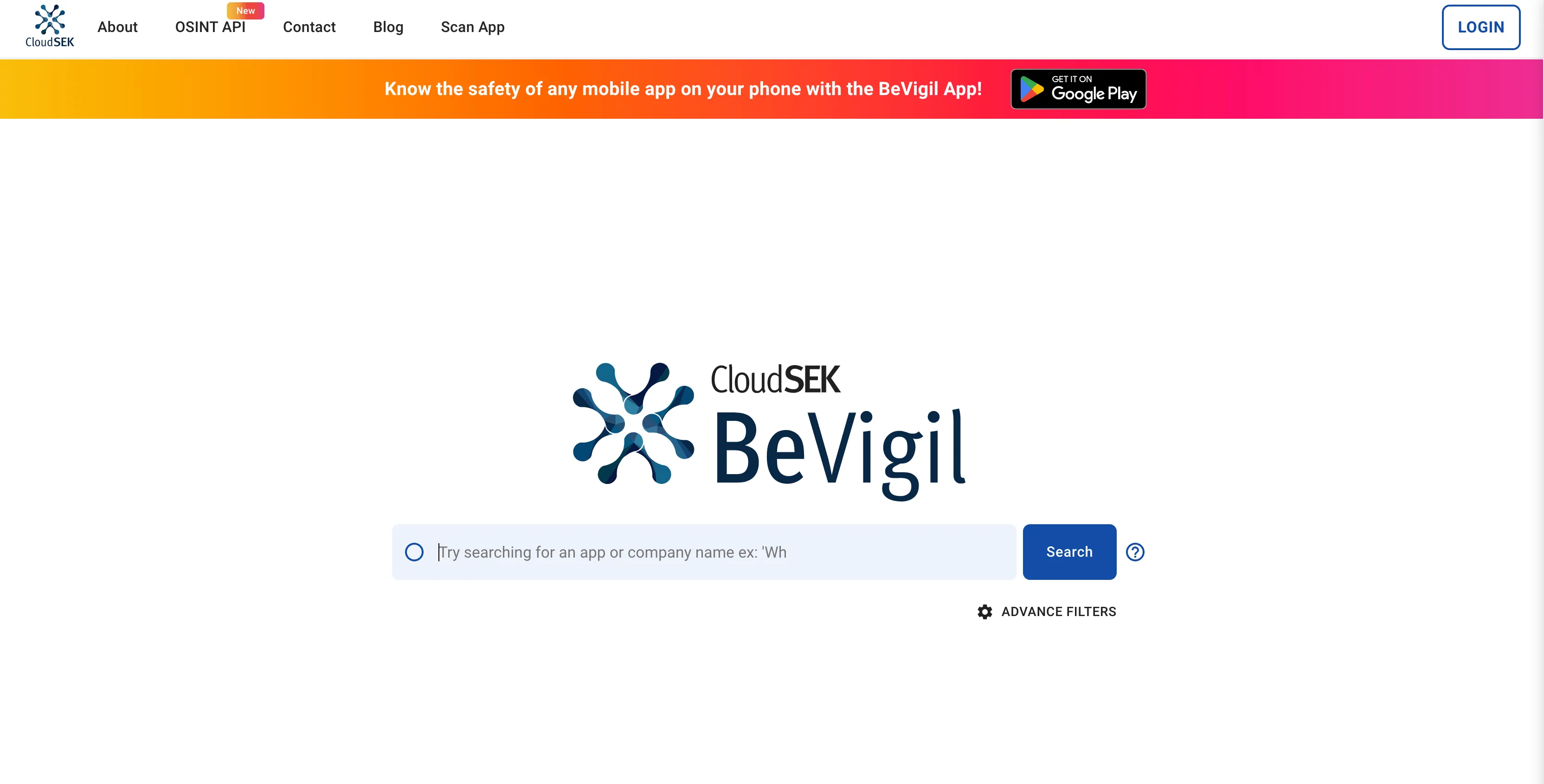 Bevigil Mockup