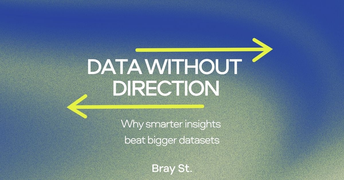 Data without direction