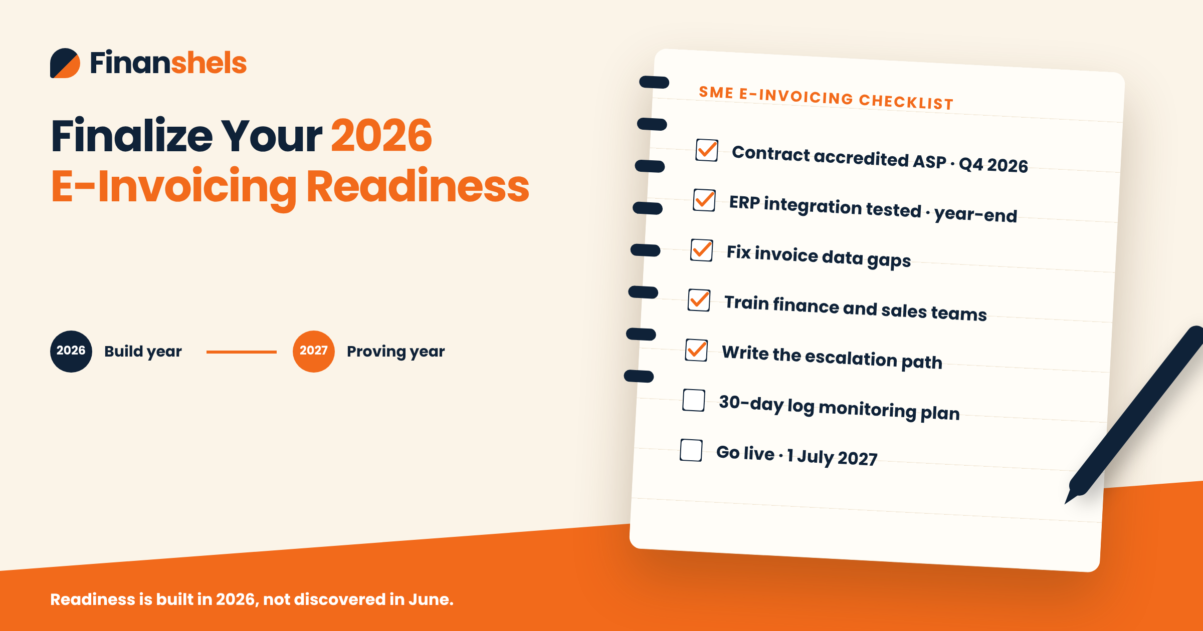 Finalizing a UAE SME e-invoicing implementation readiness checklist