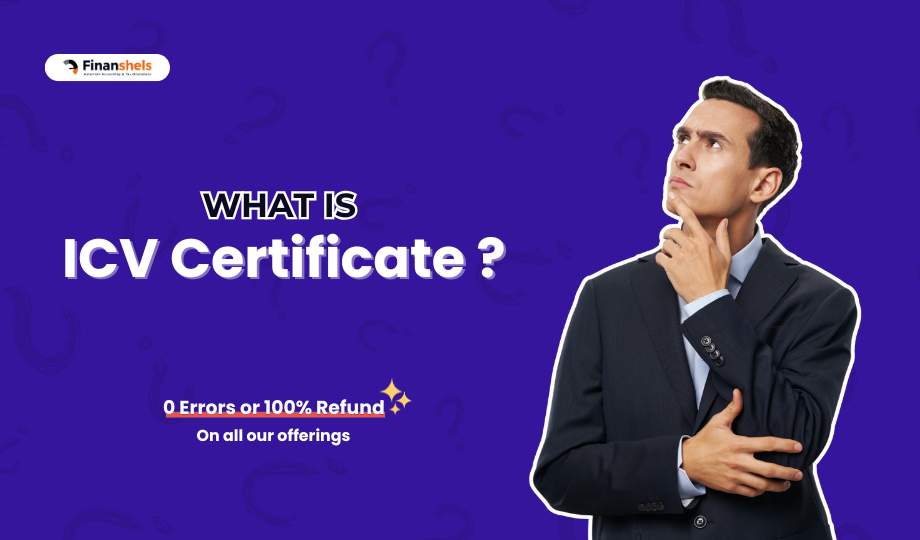 What is ICV Certificate