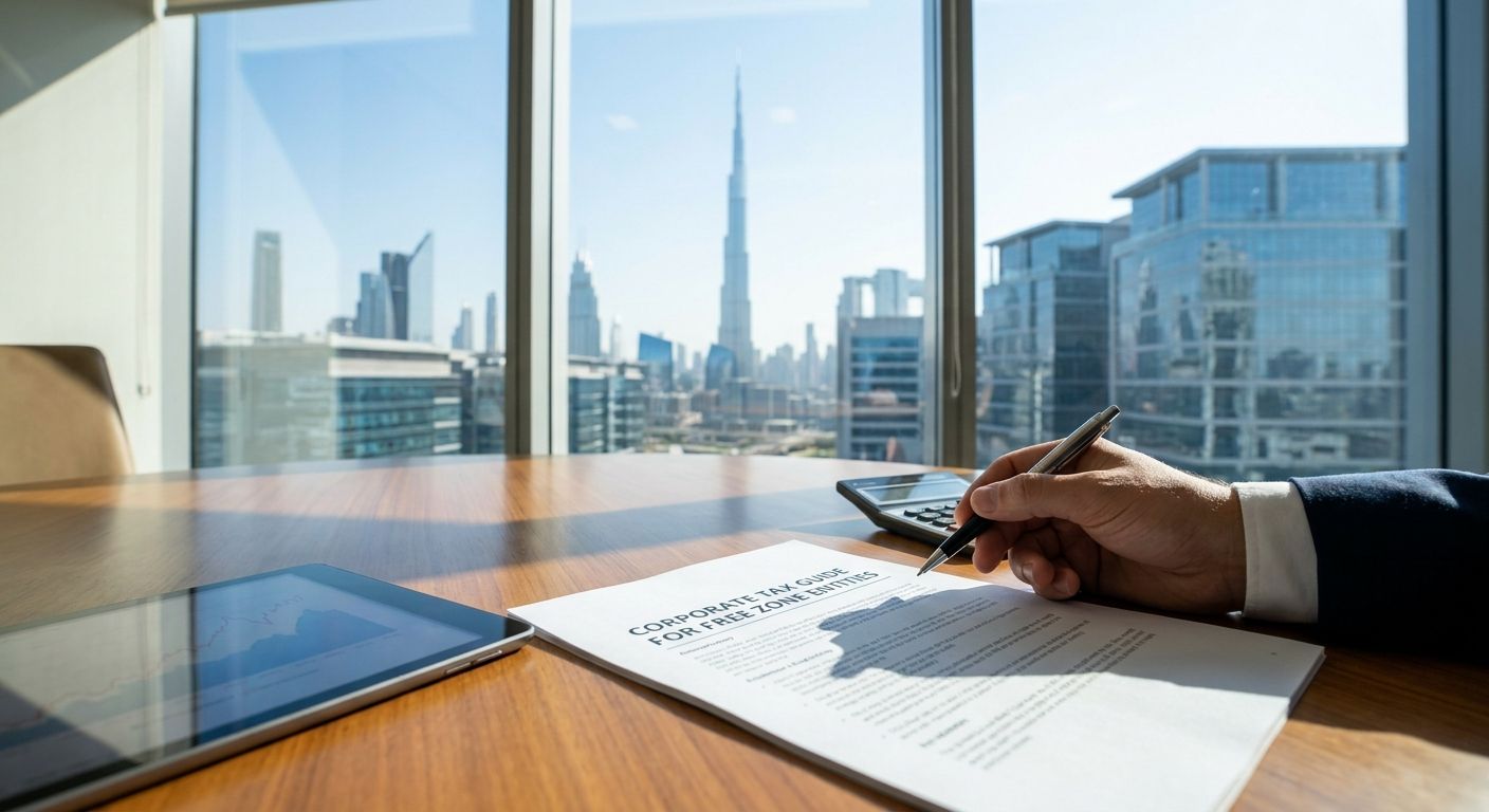 Corporate Tax for Free Zone Companies UAE (2026 Guide)