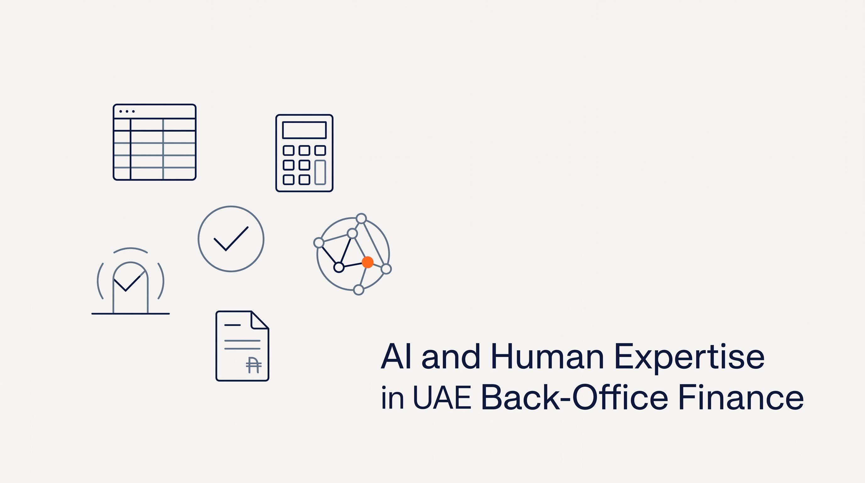 AI and Human Expertise in UAE Back-Office Finance
