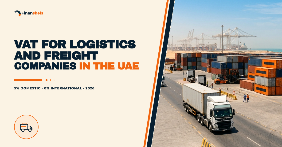 VAT for Logistics Companies in the UAE (2026 Guide)