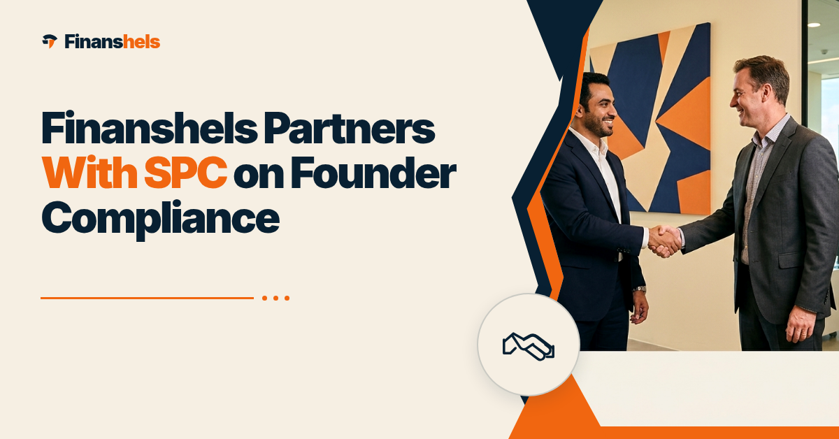 Finanshels Partners With SPC on Founder Compliance