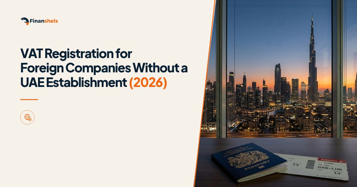 VAT Registration for Foreign Companies Without a UAE Establishment (2026)