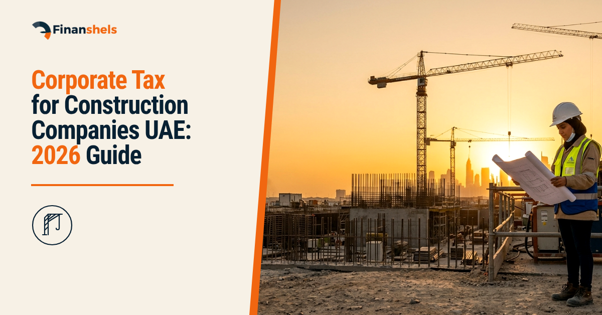 Corporate Tax for Construction Companies UAE: 2026 Guide