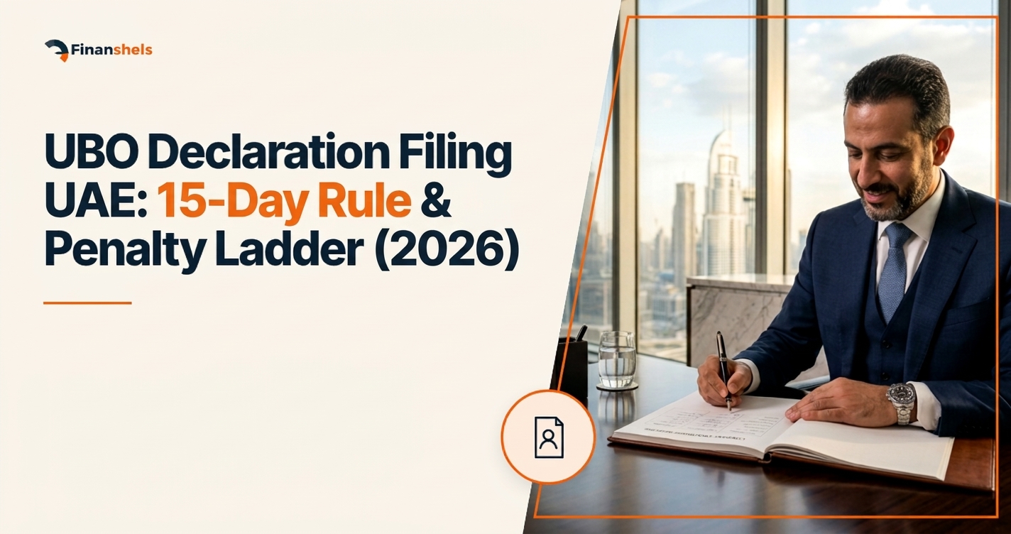 UBO Declaration Filing UAE: 15-Day Rule & Penalty Ladder (2026)