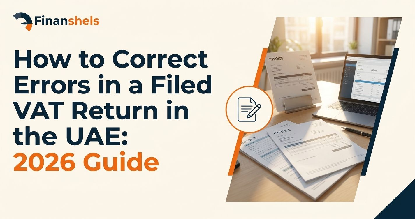 How to Correct Errors in a Filed VAT Return in the UAE: 2026 Guide