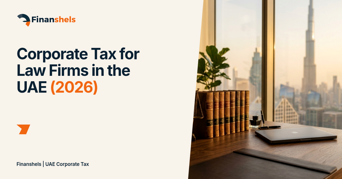 Corporate Tax for Law Firms in the UAE (2026)