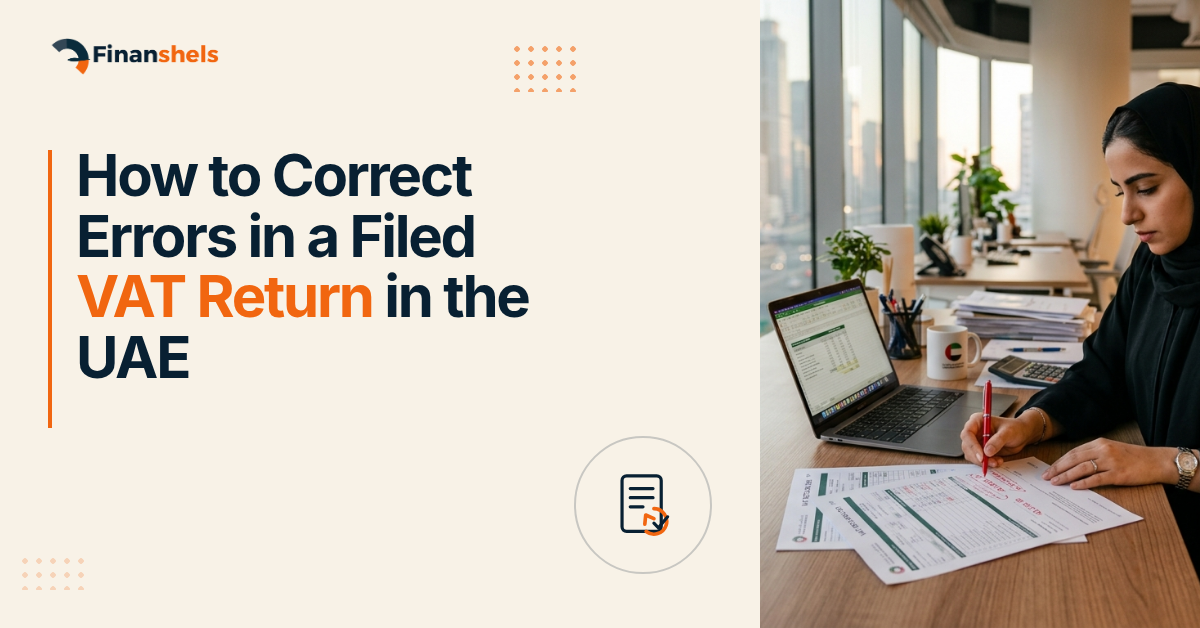 How to Correct Errors in a Filed UAE VAT Return