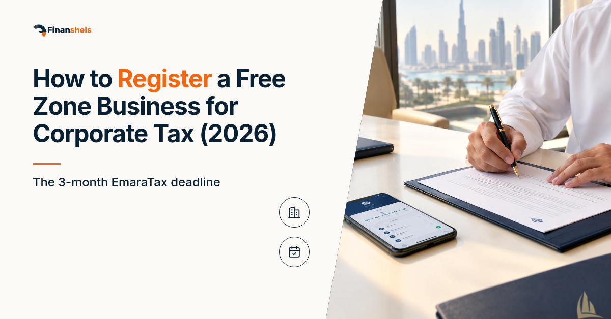 How to Register a Free Zone Business for Corporate Tax (2026)