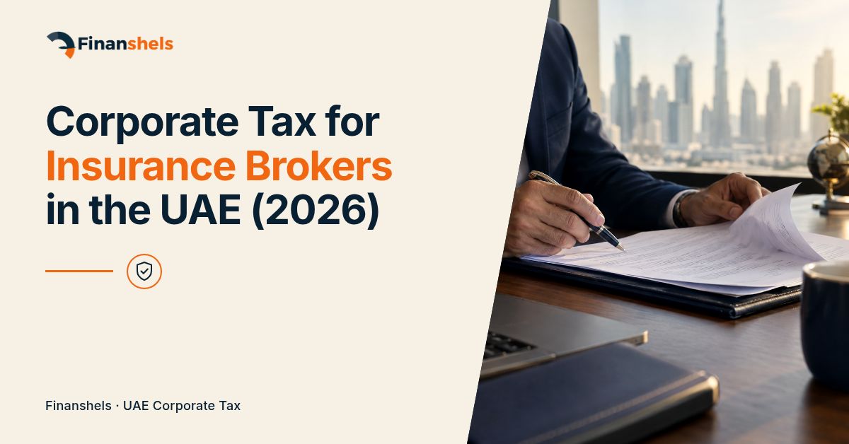 Corporate Tax for Insurance Brokers in the UAE (2026)