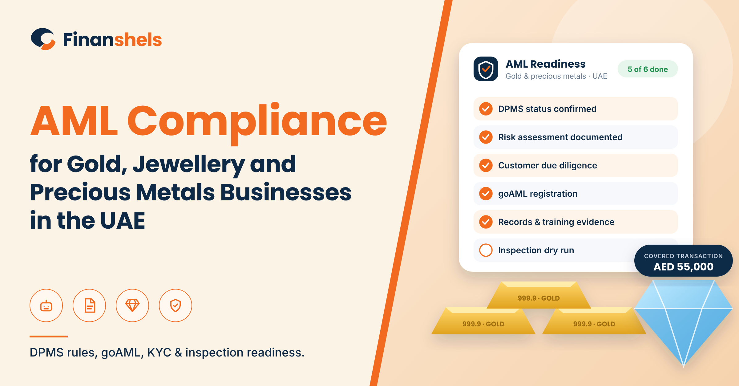 AML Compliance for Gold, Jewellery and Precious Metals Businesses in the UAE  (2026)