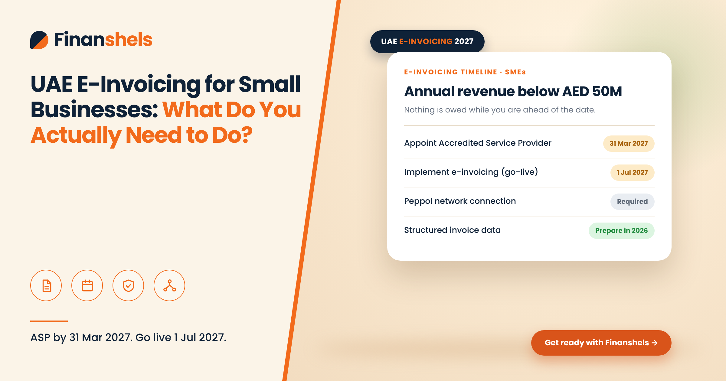 UAE E-Invoicing for Small Businesses in 2026: What Do You Actually Need to Do?