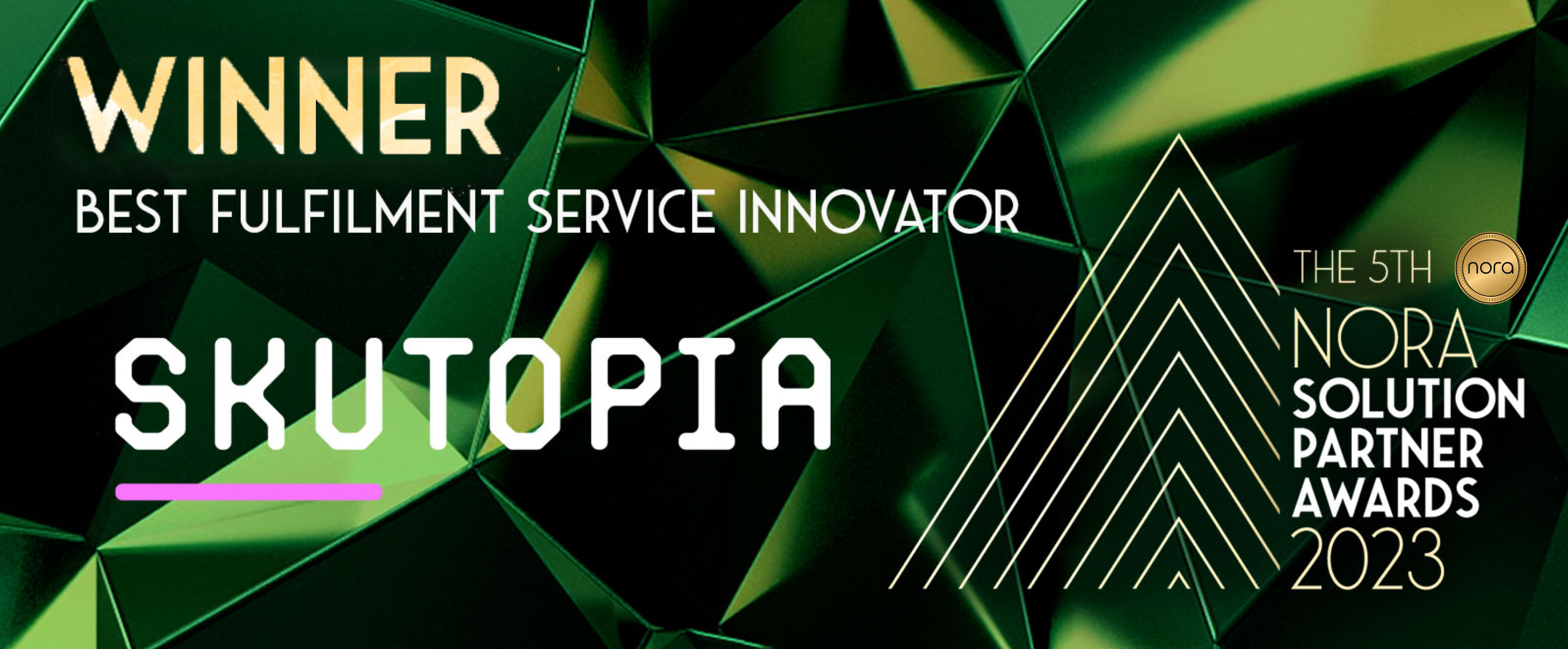 SKUTOPIA Awarded Best Fulfillment Service Innovator at 2023 NORA