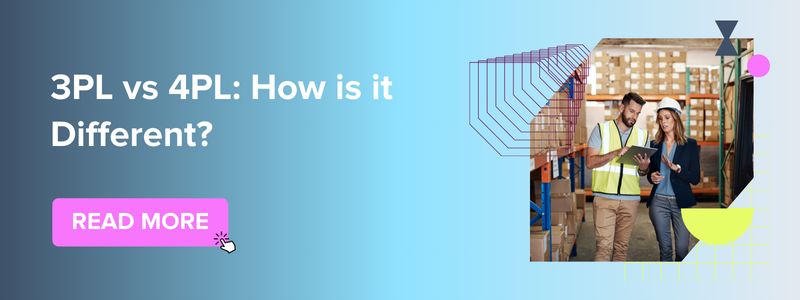 A blue background with a white text that says