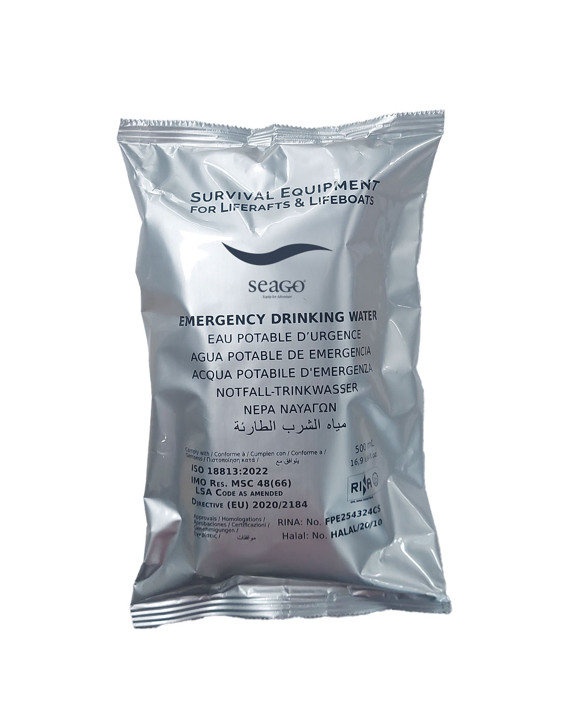 Emergency Water ration