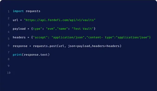 API Code image