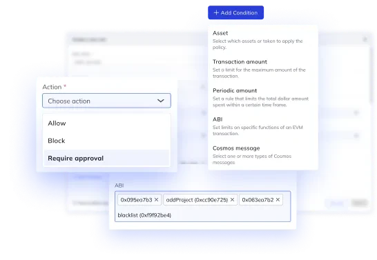 Fordefi policy engine