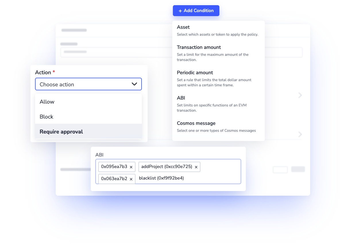 Fordefi policy engine