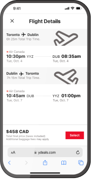 Mobile view