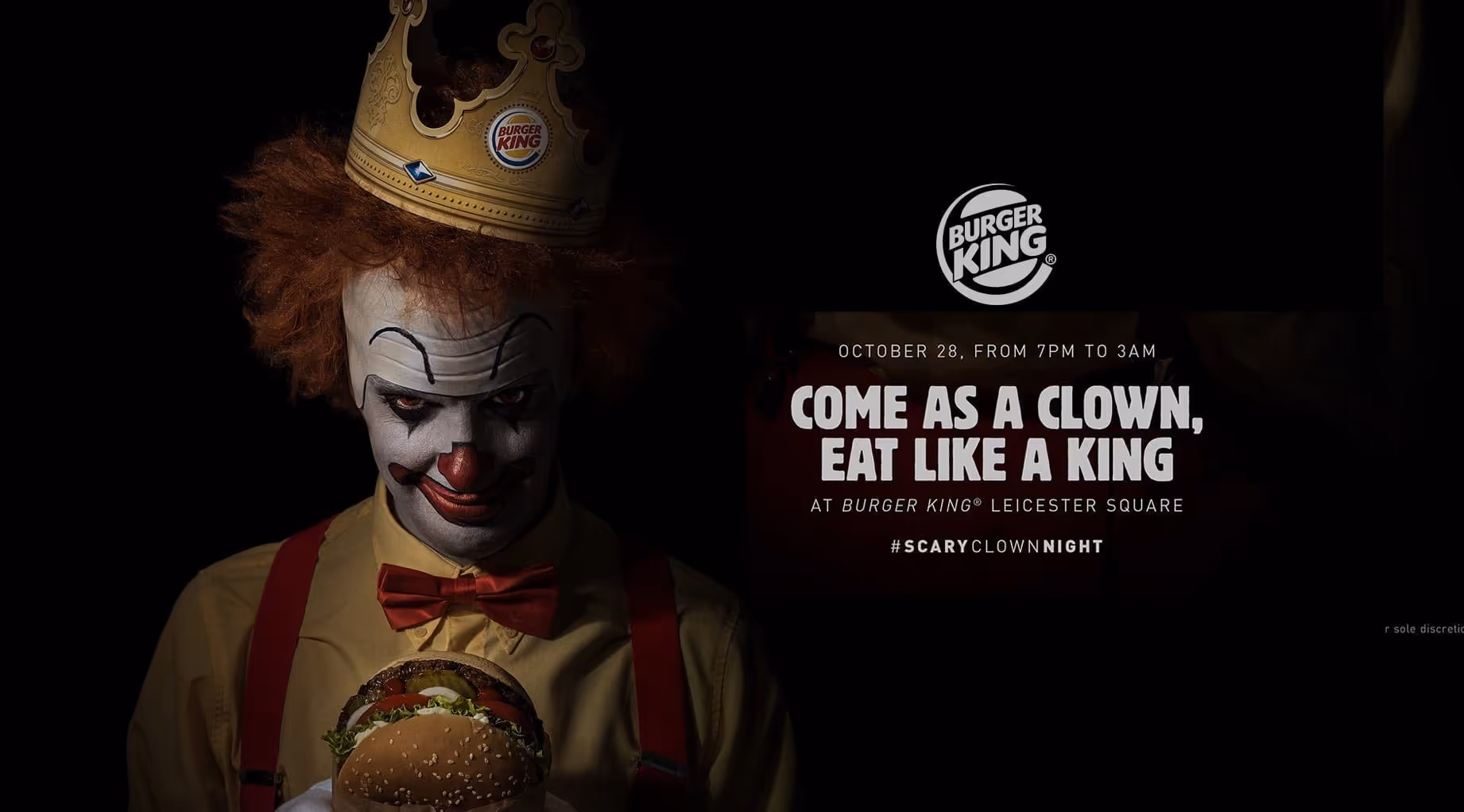 Burger King photography session in London