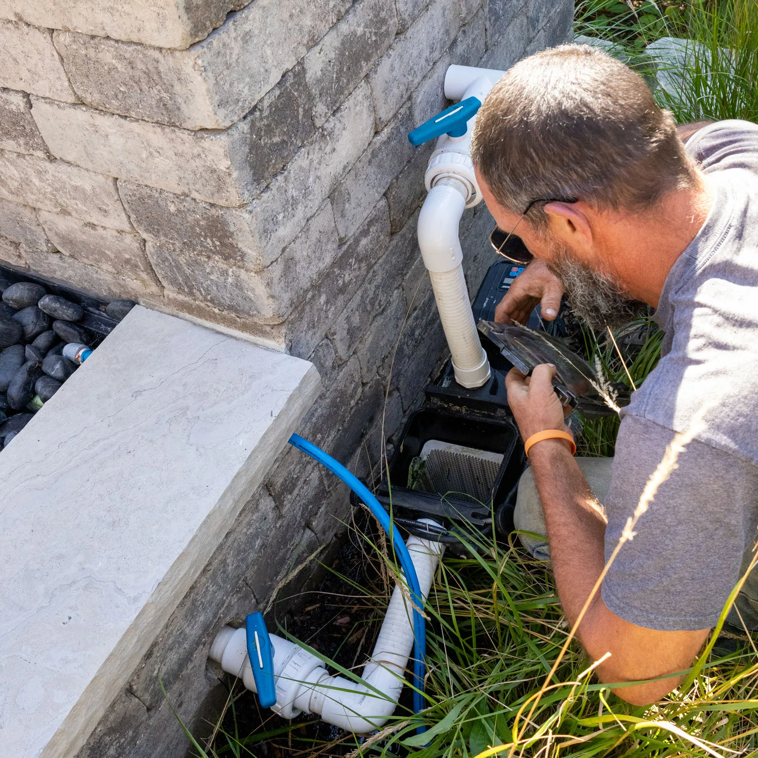 irrigation installation