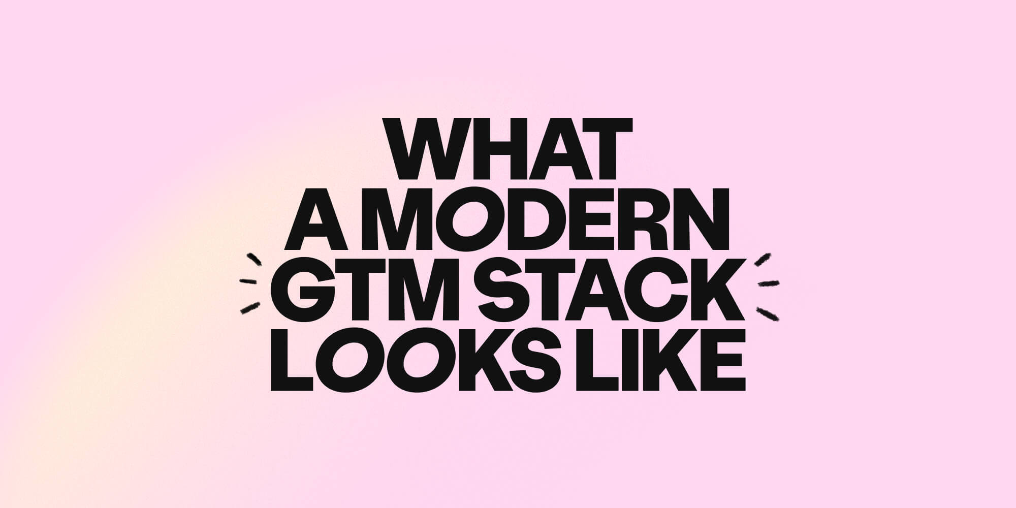 What a modern GTM stack actually looks like (the cost and consolidation breakdown)