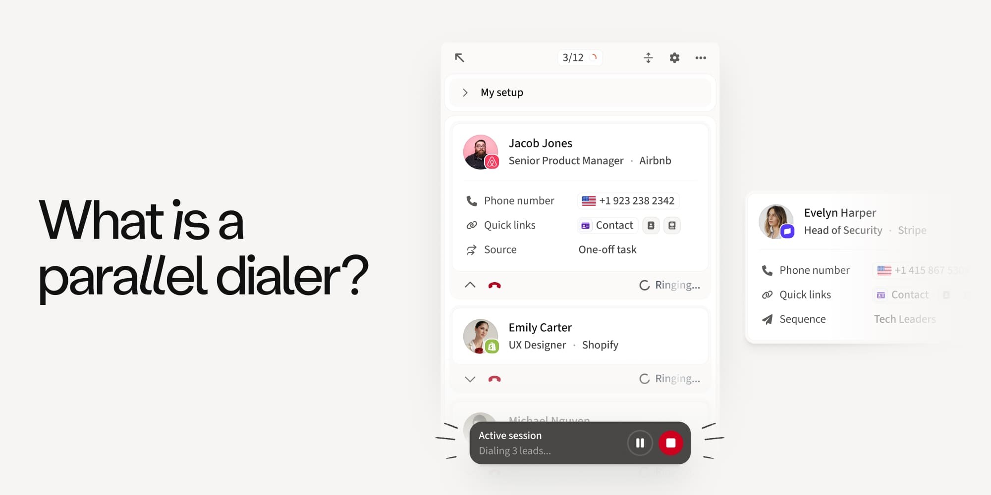What is a parallel dialer? How Amplemarket's Parallel Dialer works