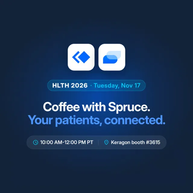 Coffee with Spruce at the Keragon booth