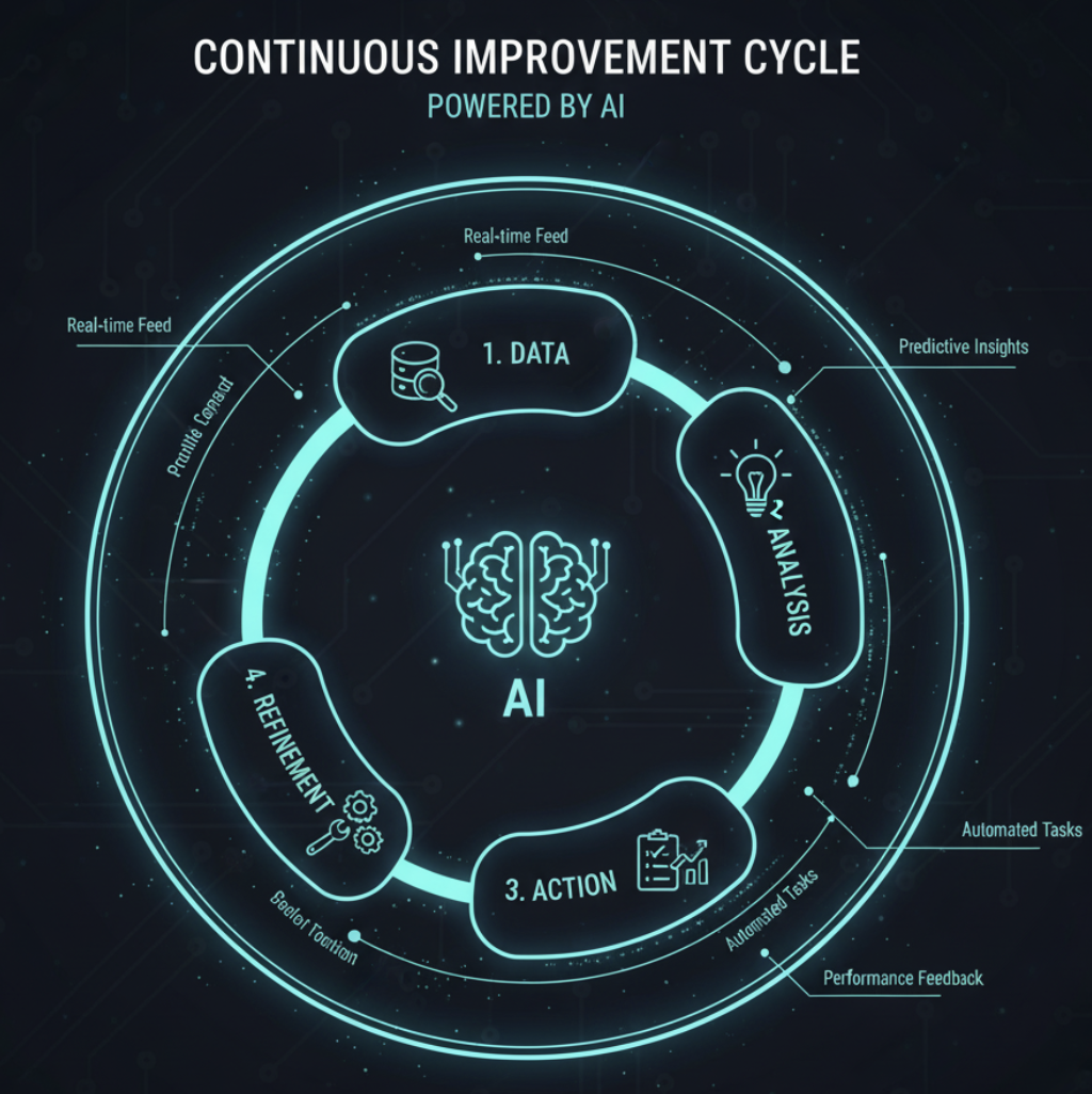 The Cycle of Excellence: How AI-Driven Data is Fueling Continuous Improvement in Manufacturing